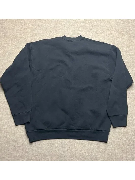 Vintage 90s Brunswick MD Fraternal Order Of Eagles Black Sweatshirt XXL - Picture 5 of 7